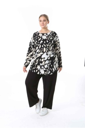 212463 TOPTAN DESENLİ BLUZ