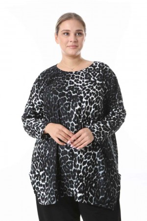 212466 TOPTAN DESENLİ BLUZ