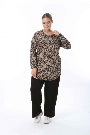 212468 TOPTAN DESENLİ BLUZ