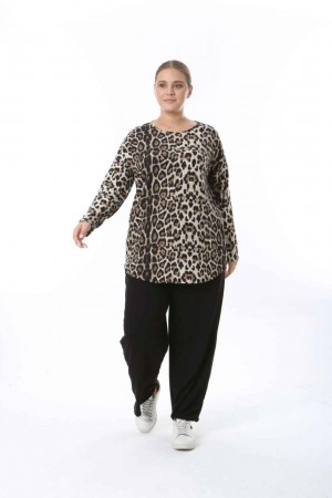 212472 TOPTAN DESENLİ BLUZ