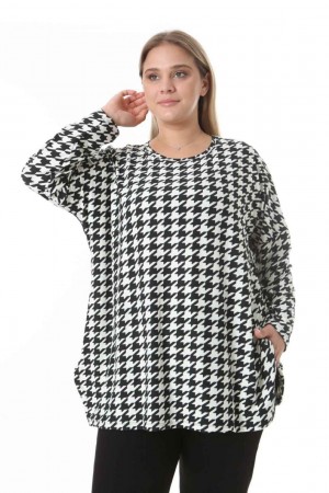 212476 patterned BLOUSE