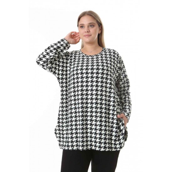 212476 patterned BLOUSE