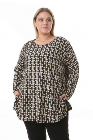 212477 patterned BLOUSE