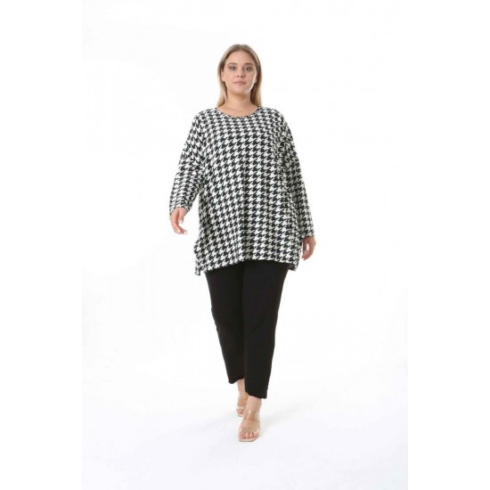 212478 patterned BLOUSE