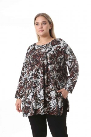 212481 patterned BLOUSE