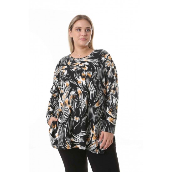 212486 patterned BLOUSE
