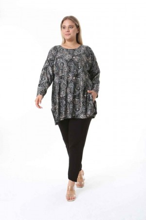 212488 patterned BLOUSE
