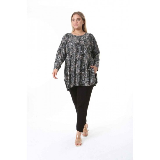 212488 patterned BLOUSE