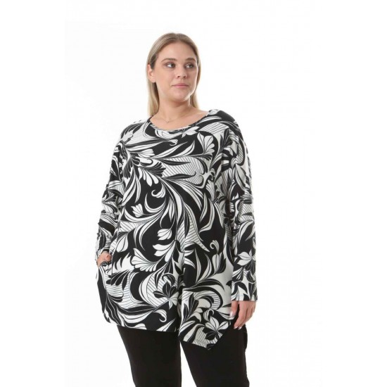 212490 patterned BLOUSE