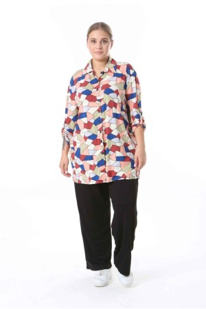 212506 TOPTAN DESENLİ GÖMLEK