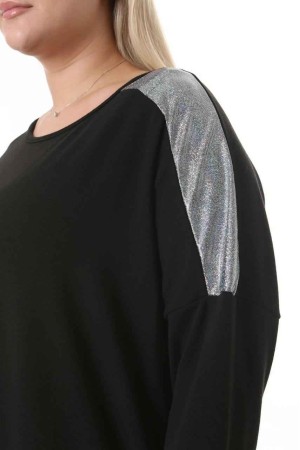 212521 TOPTAN SİYAH BLUZ