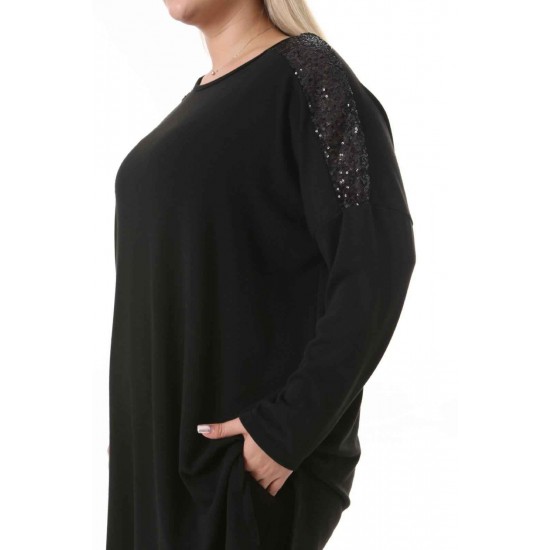 212525 black BLOUSE