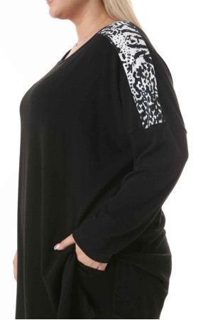 212526 TOPTAN SİYAH BLUZ