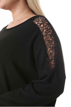 212527 TOPTAN SİYAH BLUZ