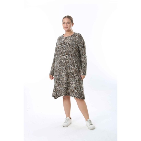 212532 patterned DRESS