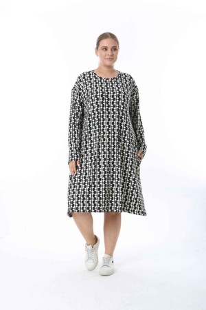 212533 patterned DRESS
