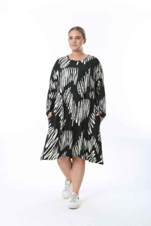 212536 patterned DRESS