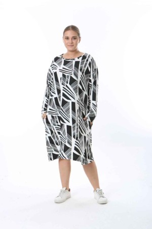 212537 patterned DRESS