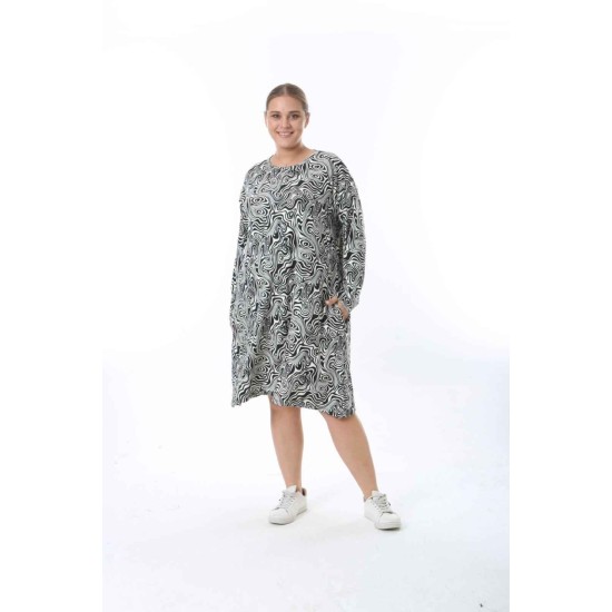 212540 patterned DRESS