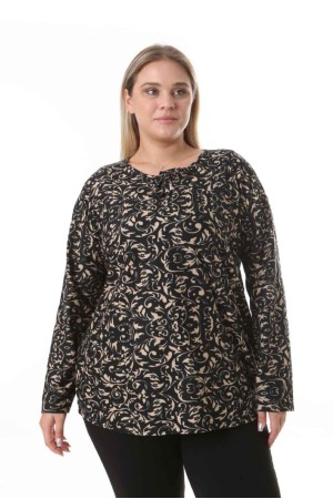 212547 TOPTAN DESENLİ BLUZ