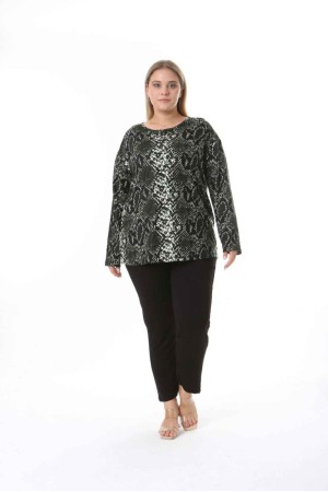 212551 TOPTAN DESENLİ BLUZ