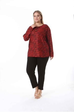 212553 TOPTAN DESENLİ BLUZ