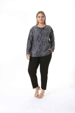 212555 TOPTAN DESENLİ BLUZ