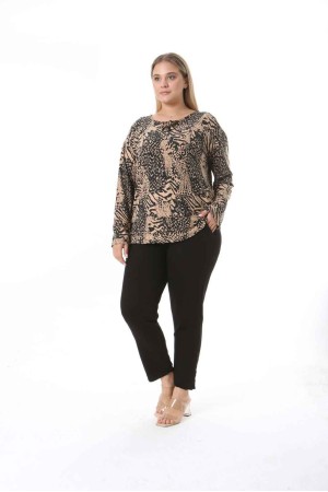 212556 TOPTAN DESENLİ BLUZ