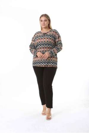 212557 TOPTAN DESENLİ BLUZ