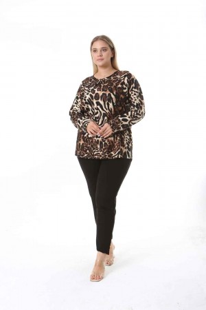 212558 TOPTAN DESENLİ BLUZ