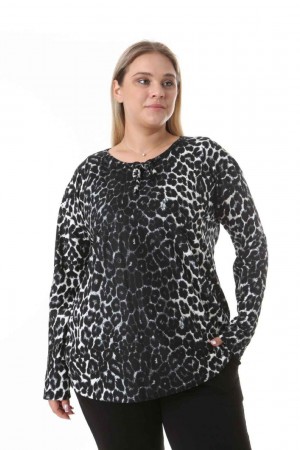 212559 TOPTAN DESENLİ BLUZ