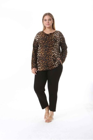 212566 TOPTAN DESENLİ BLUZ