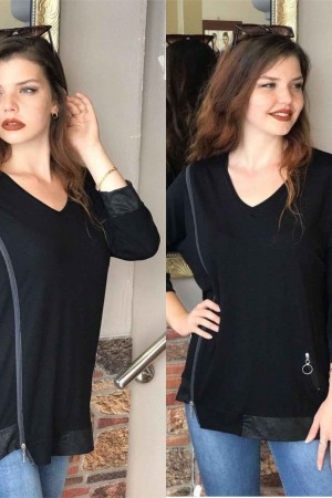 212637 black BLOUSE