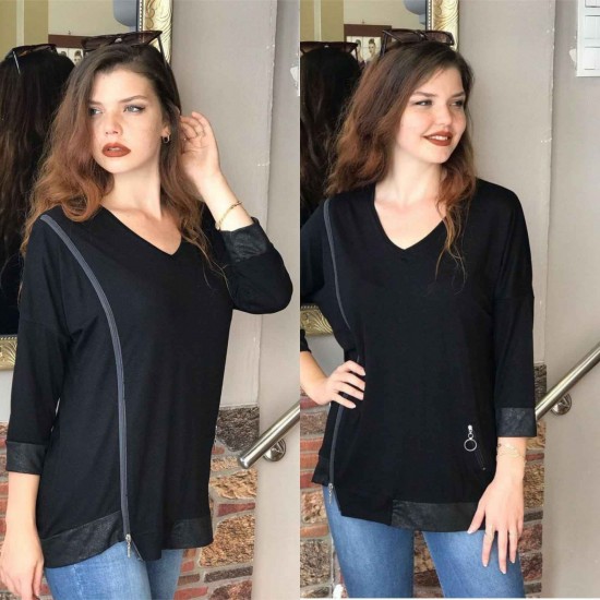 212637 black BLOUSE
