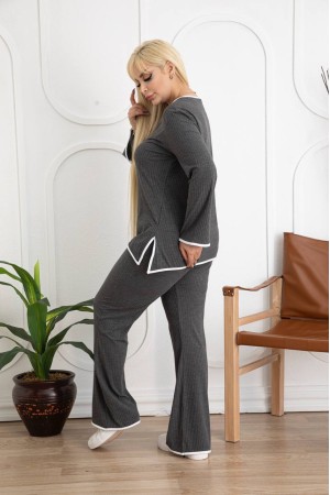 212646 TOPTAN GRİ PANTOLON TAKIM