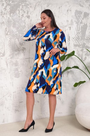 212660 patterned DRESS