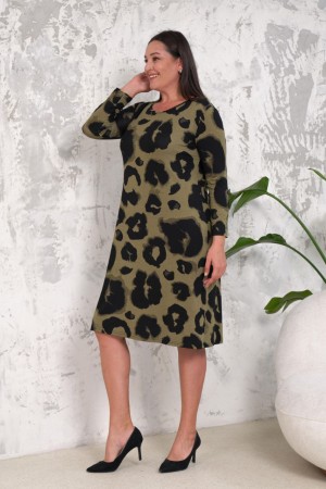 212666 patterned DRESS