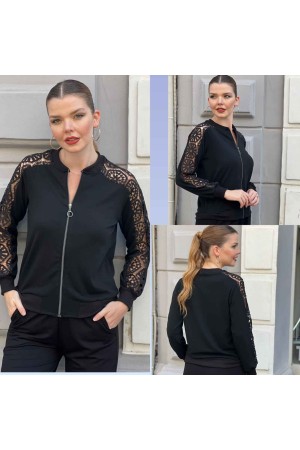 212668 TOPTAN SİYAH CEKET