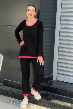 212669 TOPTAN SİYAH EŞOFMAN TAKIM