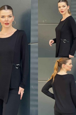 212673 black BLOUSE