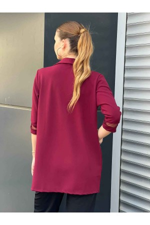 212676 TOPTAN BORDO CEKET