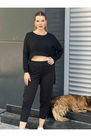 212682 TOPTAN SİYAH BLUZ