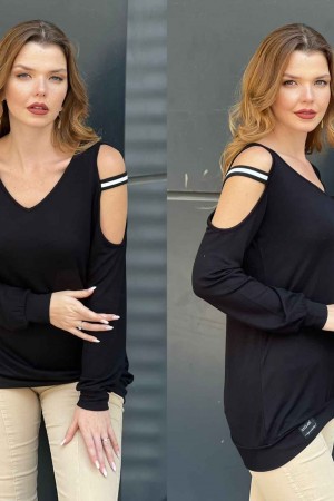 212690 black BLOUSE