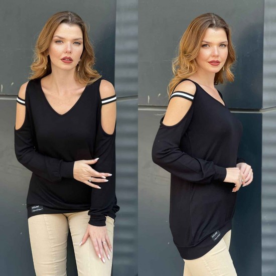 212690 black BLOUSE