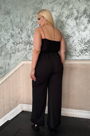 212964 TOPTAN SİYAH PANTOLON