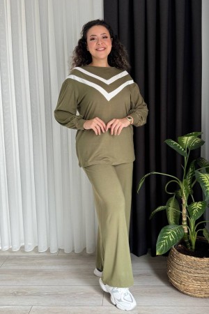 212972 TOPTAN HAKİ PANTOLON TAKIM