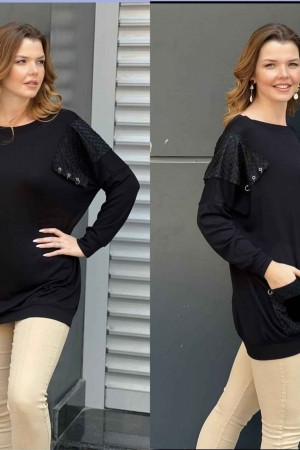 212976 black BLOUSE