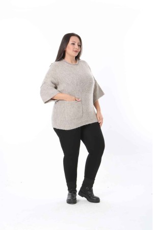 213243 TOPTAN GRİ KAZAK