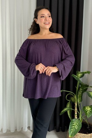 213246 TOPTAN MOR BLUZ