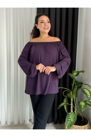 213246 TOPTAN MOR BLUZ